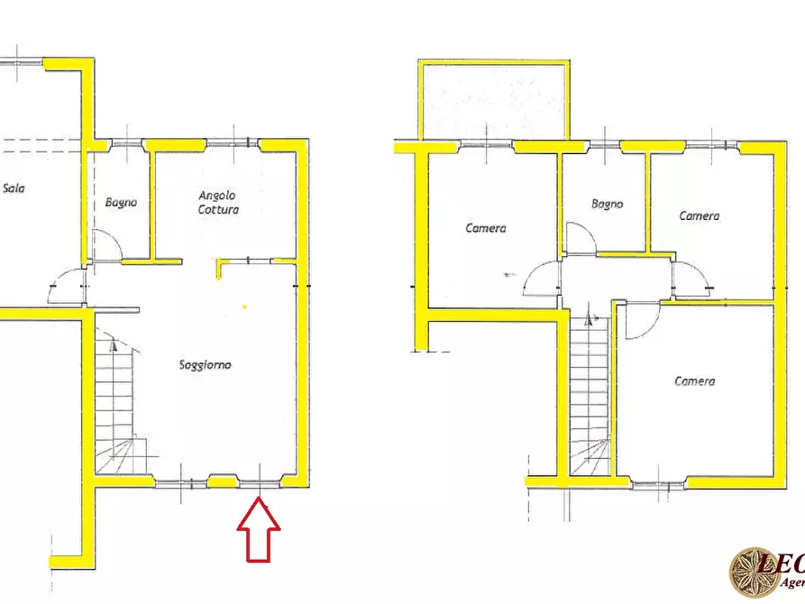 Immagine 8 di Casa semindipendente in vendita  5 a Mulazzo