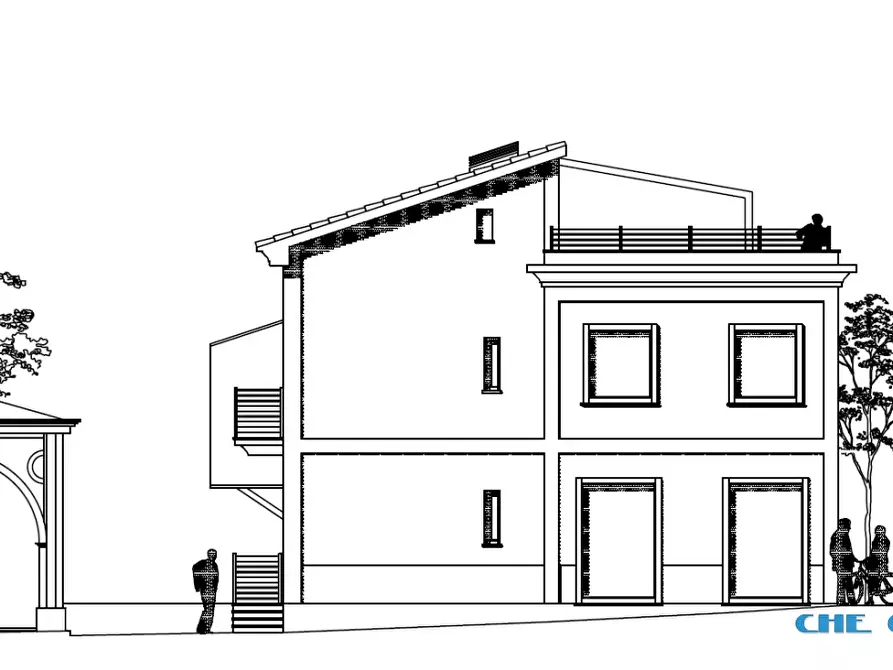 Immagine 7 di Casa semindipendente in vendita  a Morciano Di Romagna