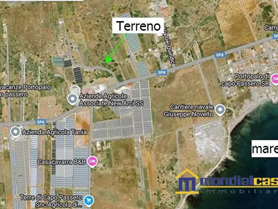 Immagine 6 di Terreno in vendita  a Portopalo Di Capo Passero