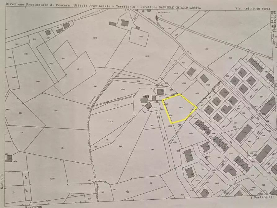 Immagine 10 di Terreno edificabile in vendita  a Loreto Aprutino