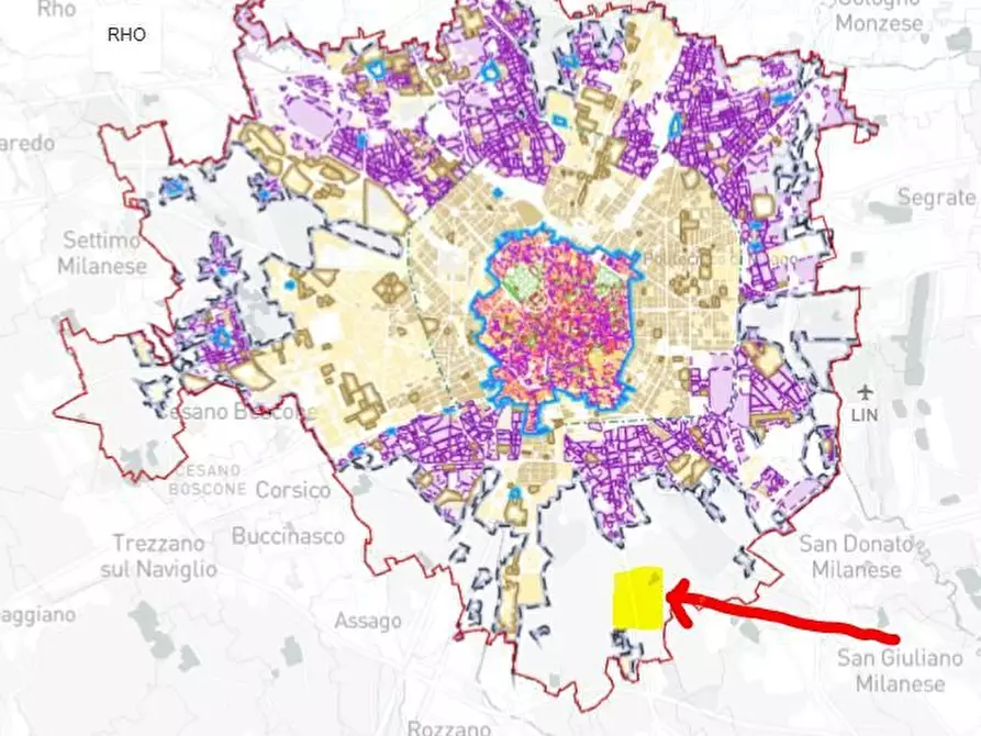 Immagine 1 di Terreno edificabile in vendita  a Milano