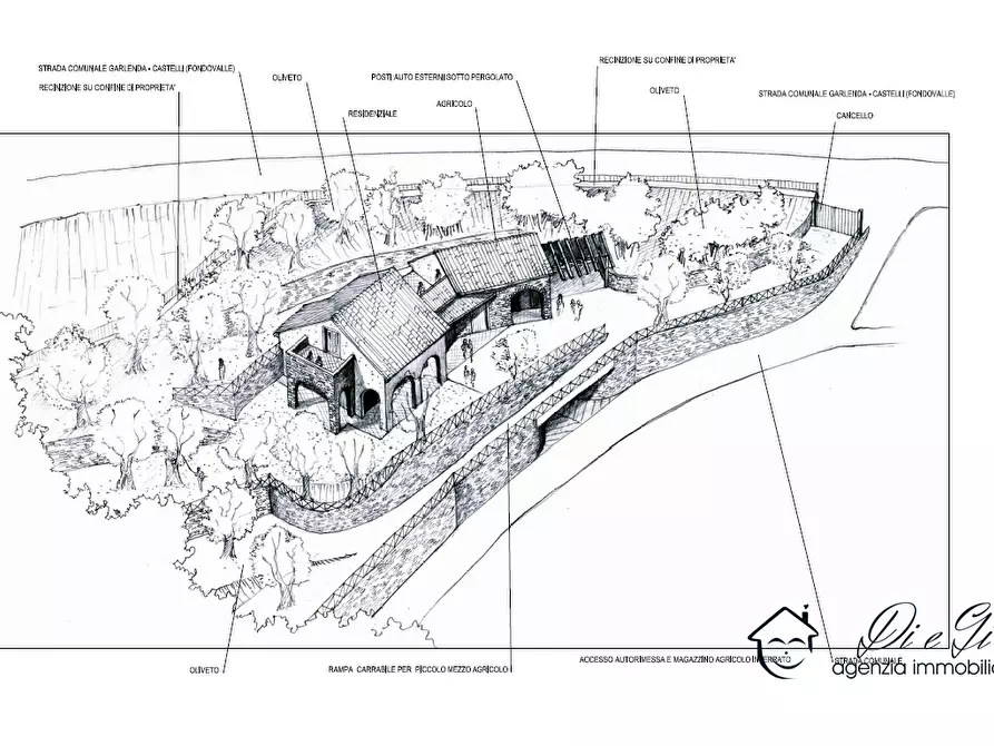 Immagine 1 di Terreno edificabile in vendita  a Garlenda