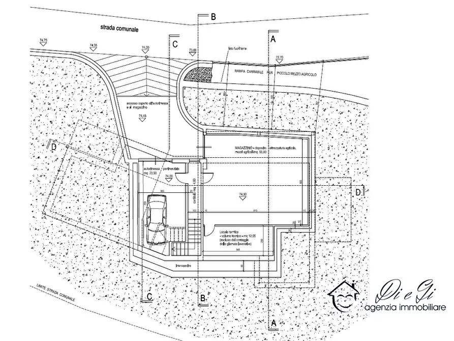 Immagine 2 di Terreno edificabile in vendita  a Garlenda