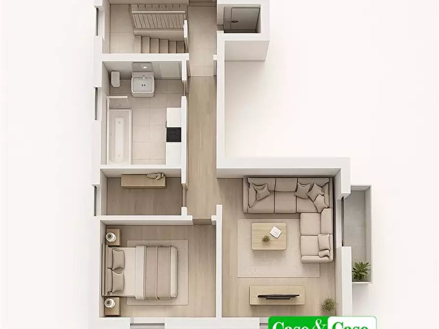 Immagine 4 di Appartamento in vendita  a Milano