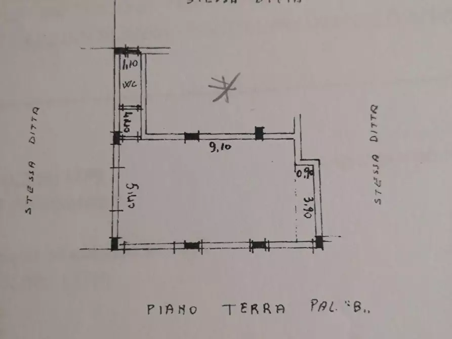 Immagine 1 di Ufficio in vendita  a Trapani