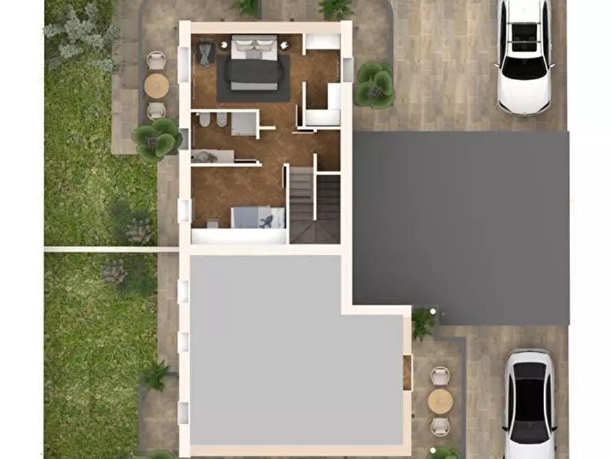 Immagine 2 di Villa in vendita  a Parabiago