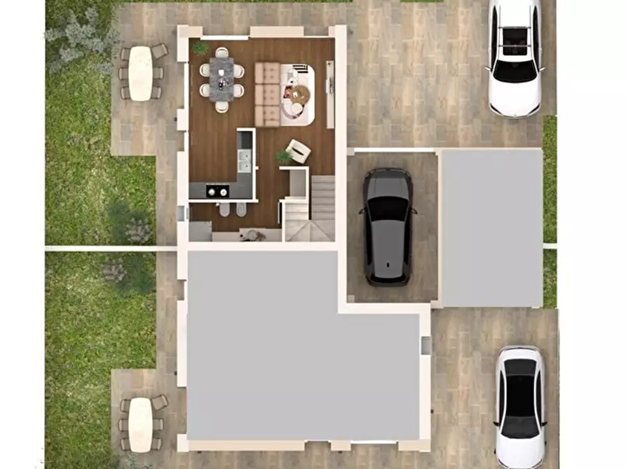 Immagine 3 di Villa in vendita  a Parabiago