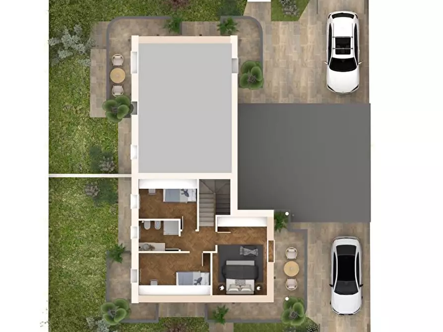 Immagine 3 di Villa in vendita  a Parabiago