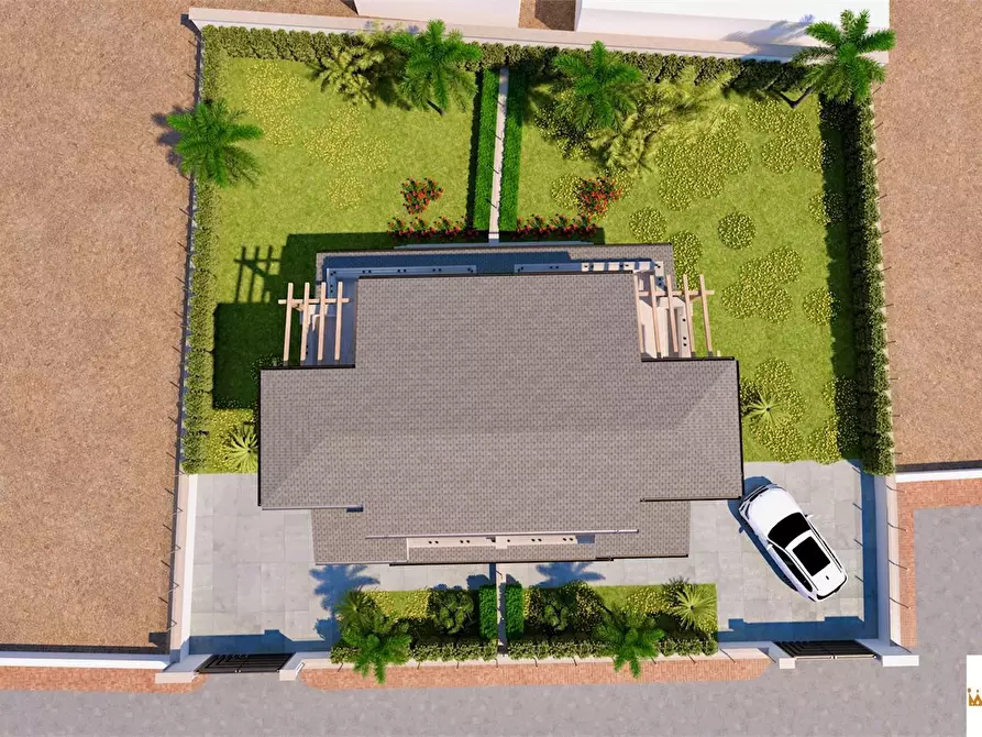 Immagine 2 di Villa in vendita  a Carini