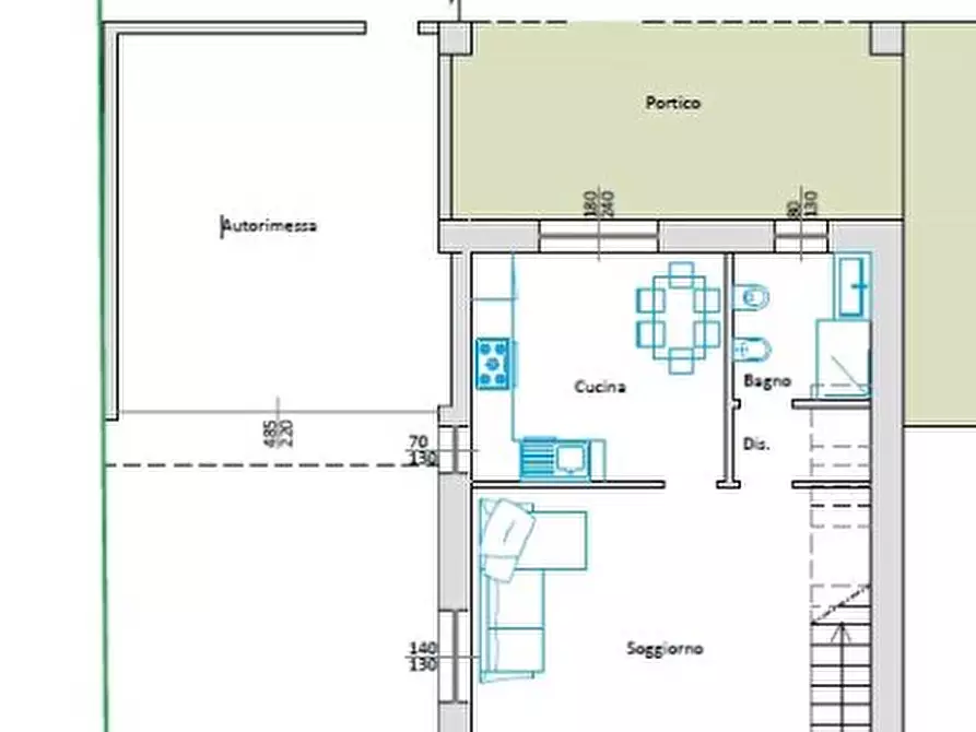 Immagine 2 di Villa in vendita  a Parabiago