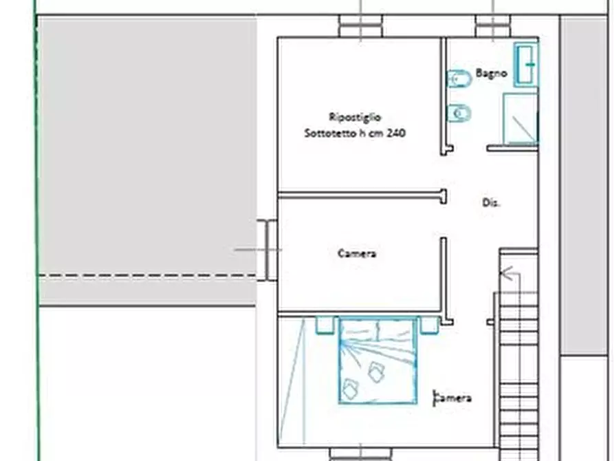 Immagine 3 di Villa in vendita  a Parabiago