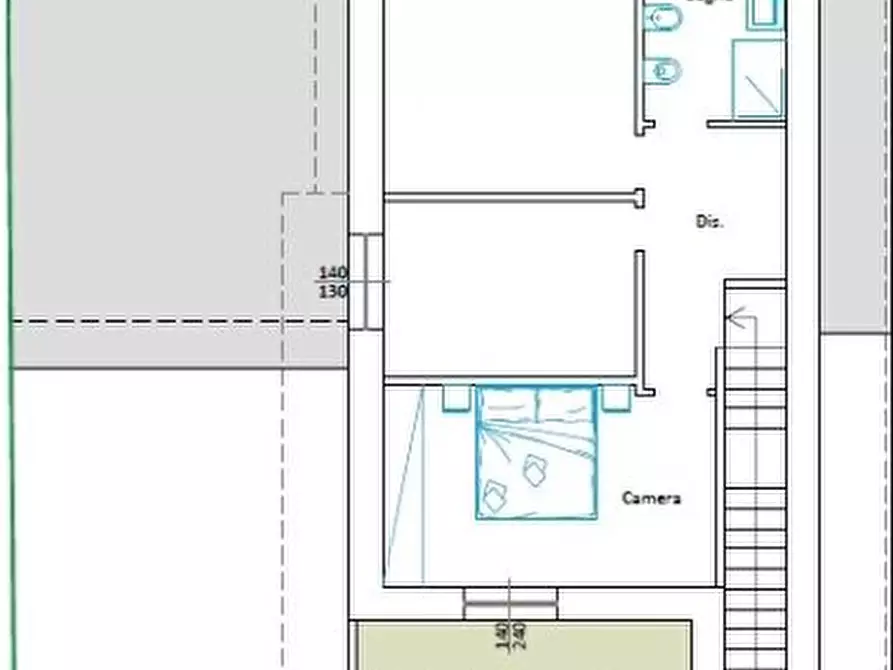 Immagine 3 di Villa in vendita  a Parabiago