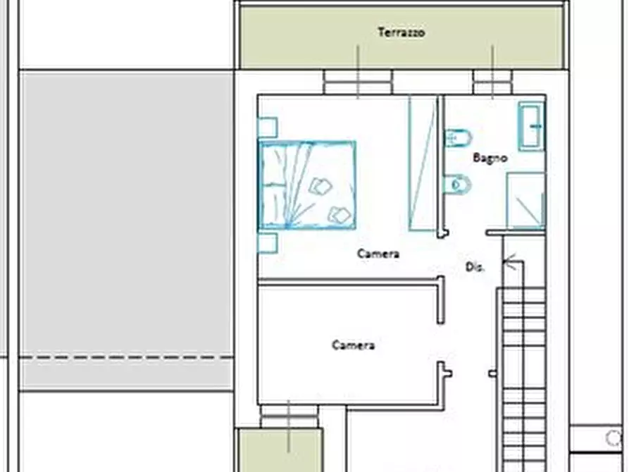 Immagine 3 di Villa in vendita  a Parabiago