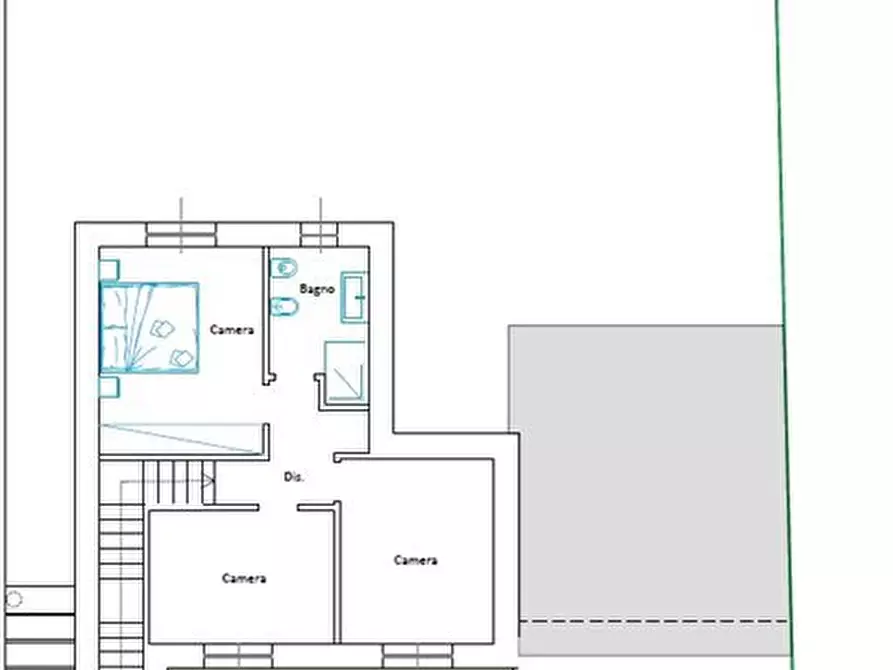 Immagine 3 di Villa in vendita  a Parabiago