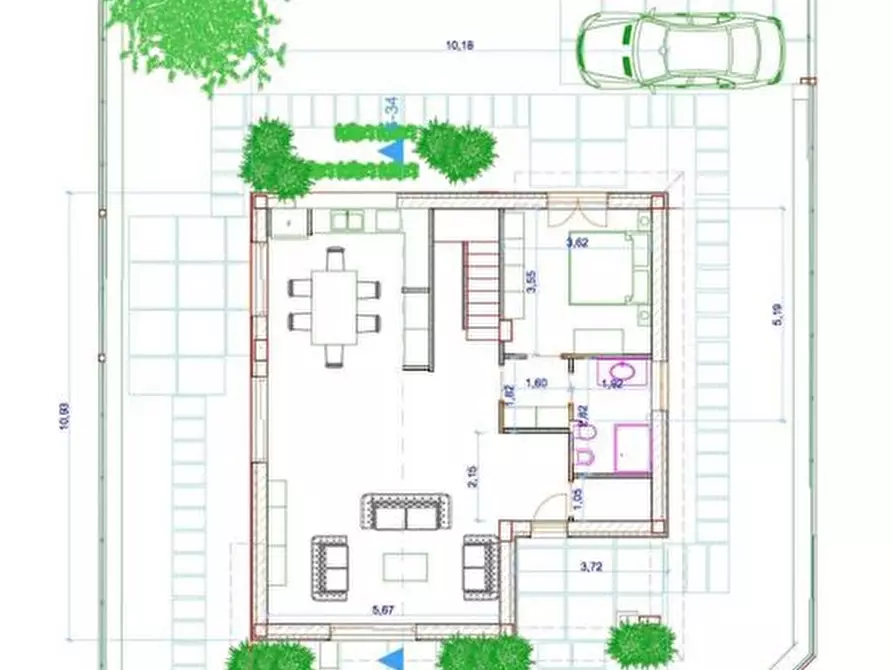 Immagine 2 di Villa in vendita  a Rosignano Marittimo