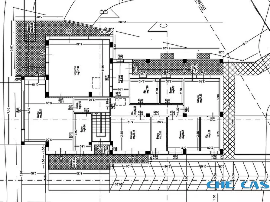 Immagine 6 di Villa in vendita  a Coriano