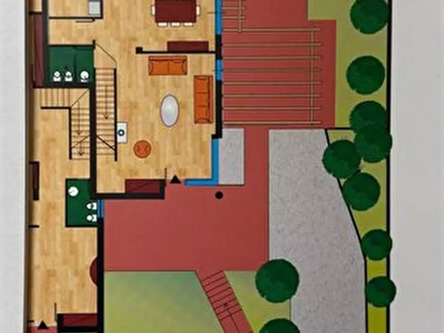 Immagine 3 di Villa in vendita  a Alcamo