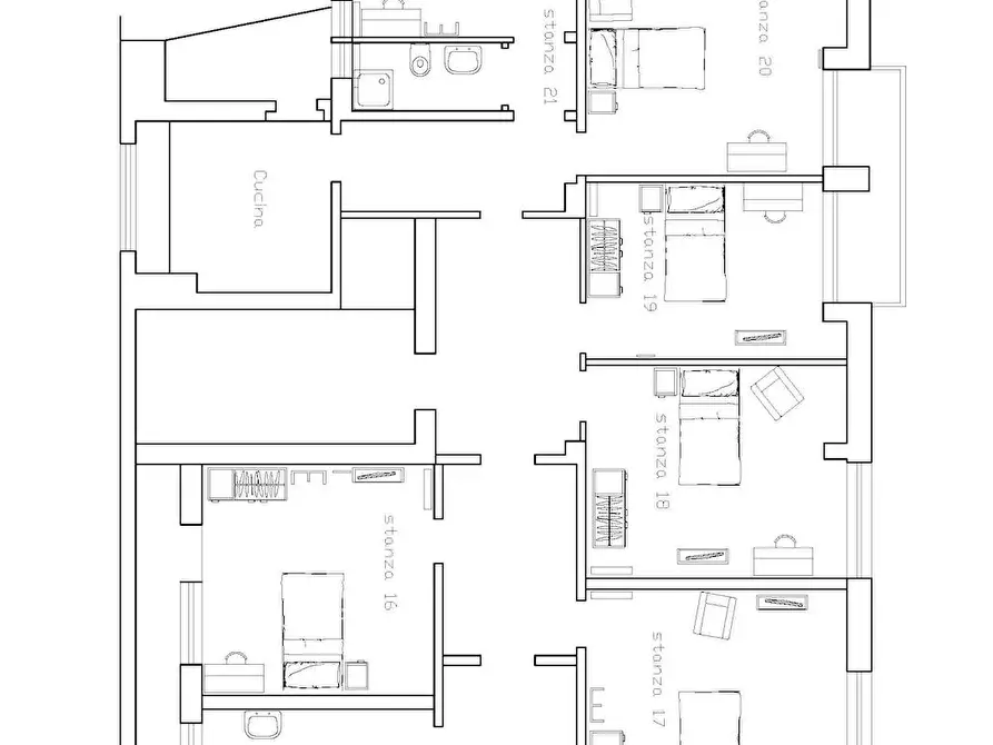 Immagine 2 di Camera in affitto  in Via Savorgnana a Udine