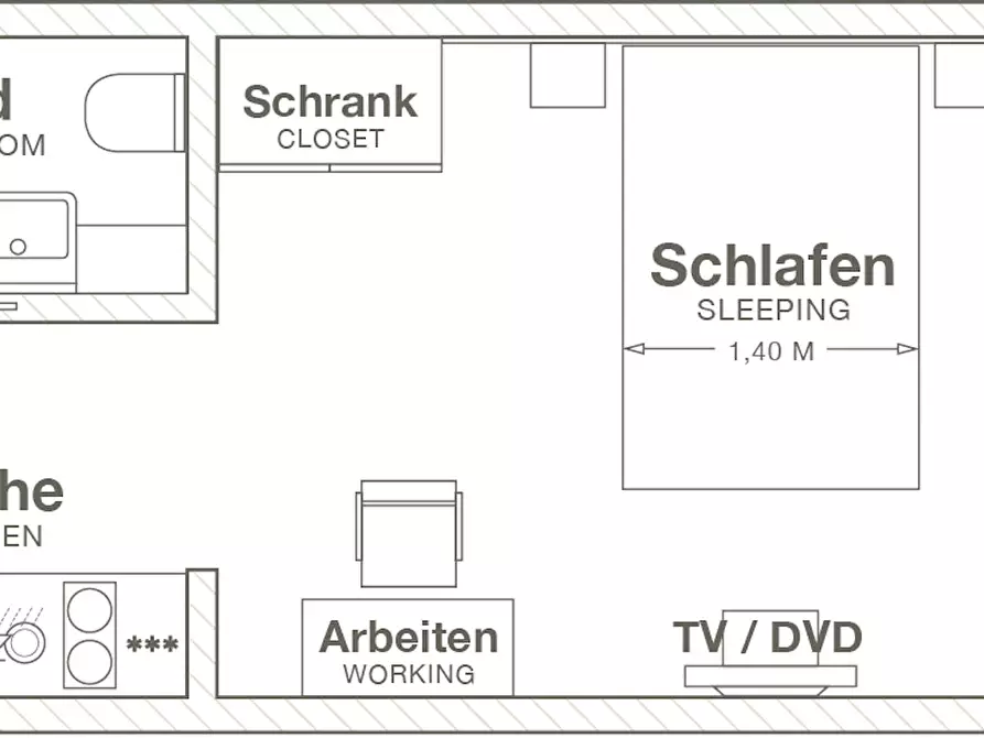 Immagine 4 di Appartamento in affitto  in Kölner Straße a Frankfurt am Main