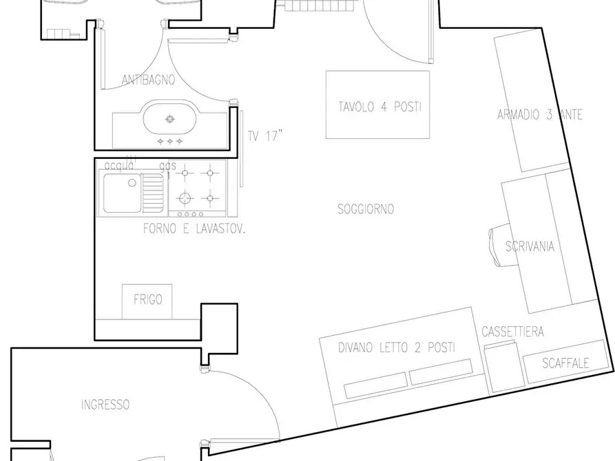 Immagine 5 di Camera in affitto  in Viale dello Scalo San Lorenzo a Roma