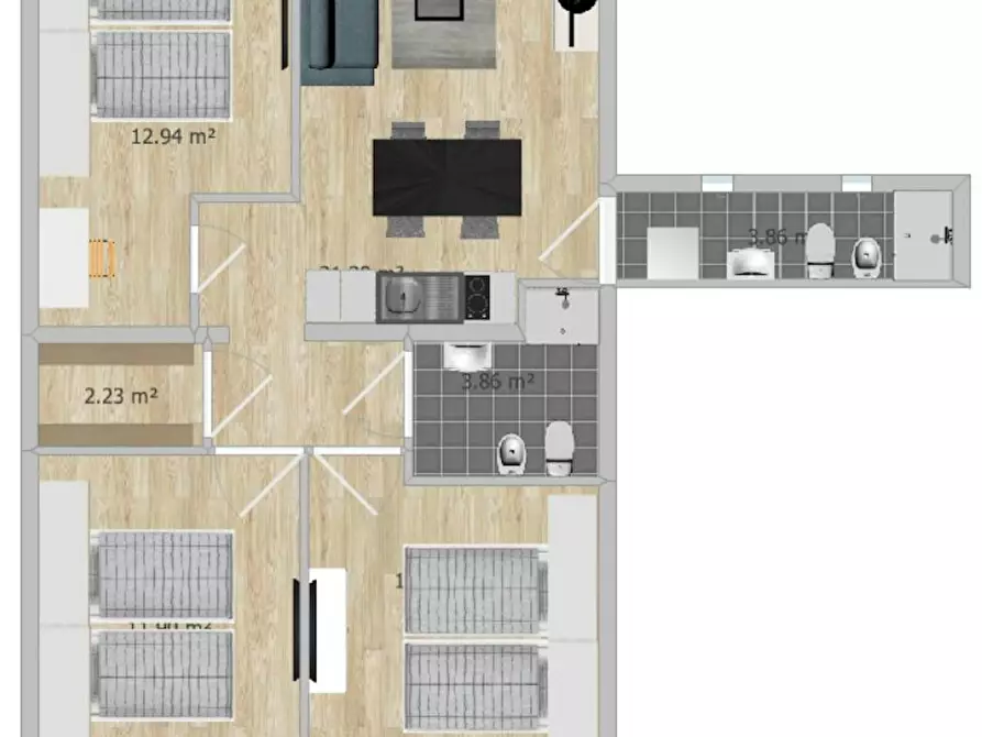 Immagine 2 di Appartamento in affitto  in Corso di Porta Ticinese a Milano