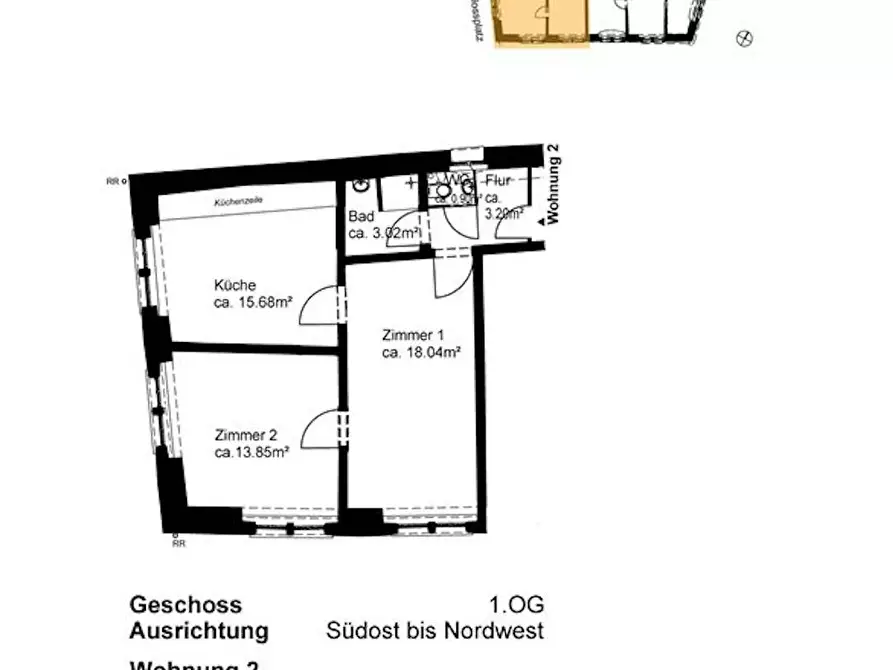 Immagine 3 di Appartamento in affitto  in Allmeygang a Frankfurt am Main