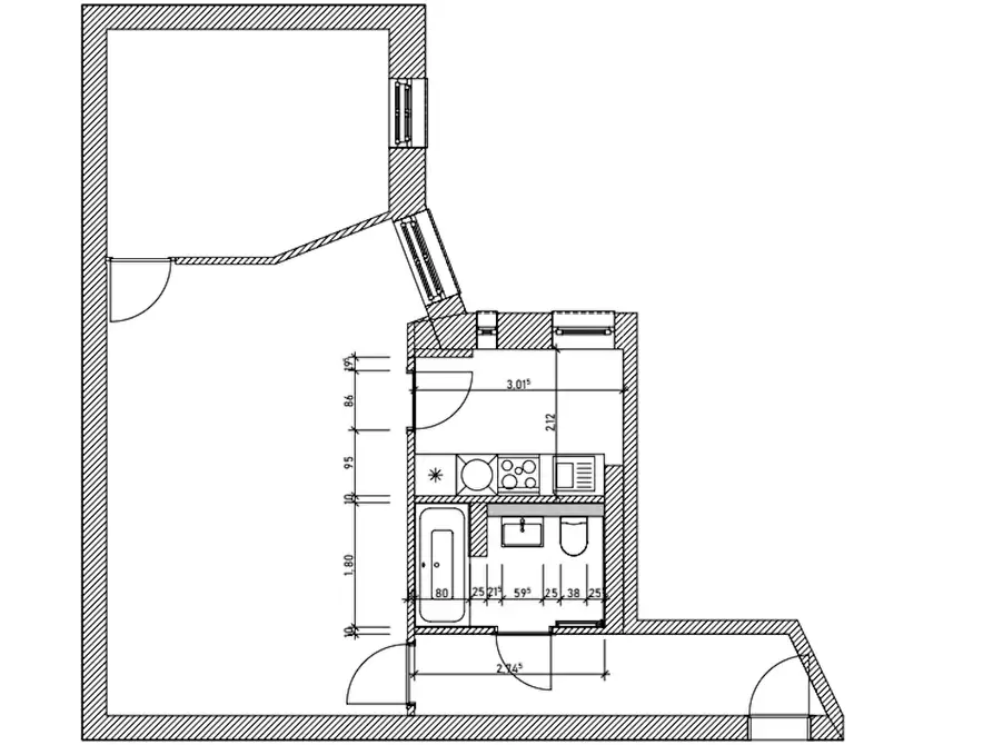 Immagine 8 di Appartamento in affitto  in Kamminer Straße a Berlin