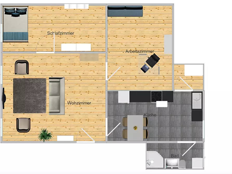 Immagine 1 di Appartamento in affitto  in Obere Karlstraße a Buckenhof