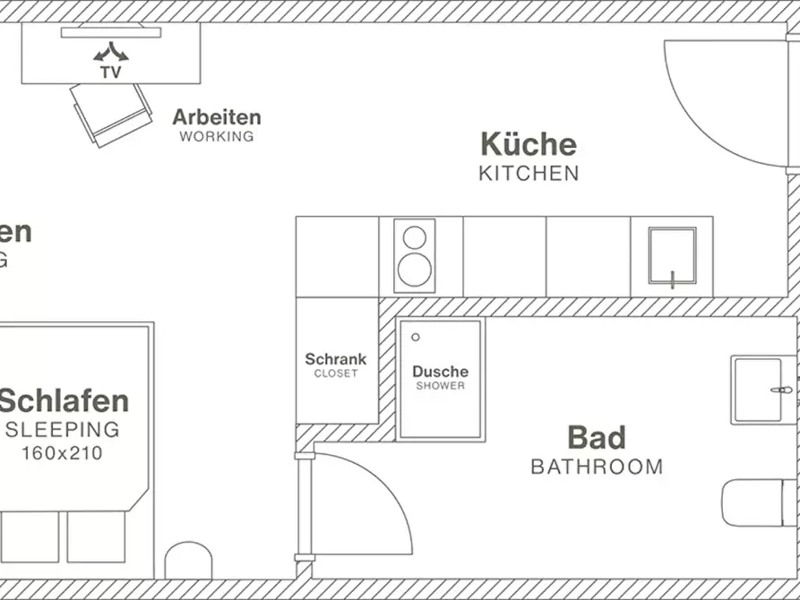 Immagine 2 di Appartamento in affitto  in Am Flughafen a Schönefeld