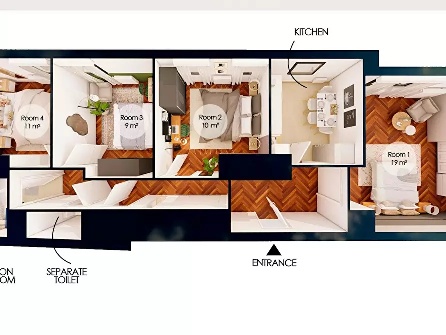 Immagine 7 di Camera in affitto  in Avenue du Président Wilson a Saint-Denis