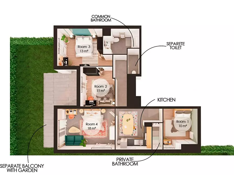 Immagine 5 di Camera in affitto  in Rue des Malteries a Schiltigheim