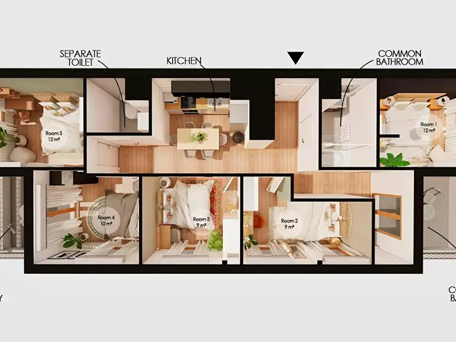 Immagine 10 di Camera in affitto  in Rue Pierre Trébod a Bordeaux