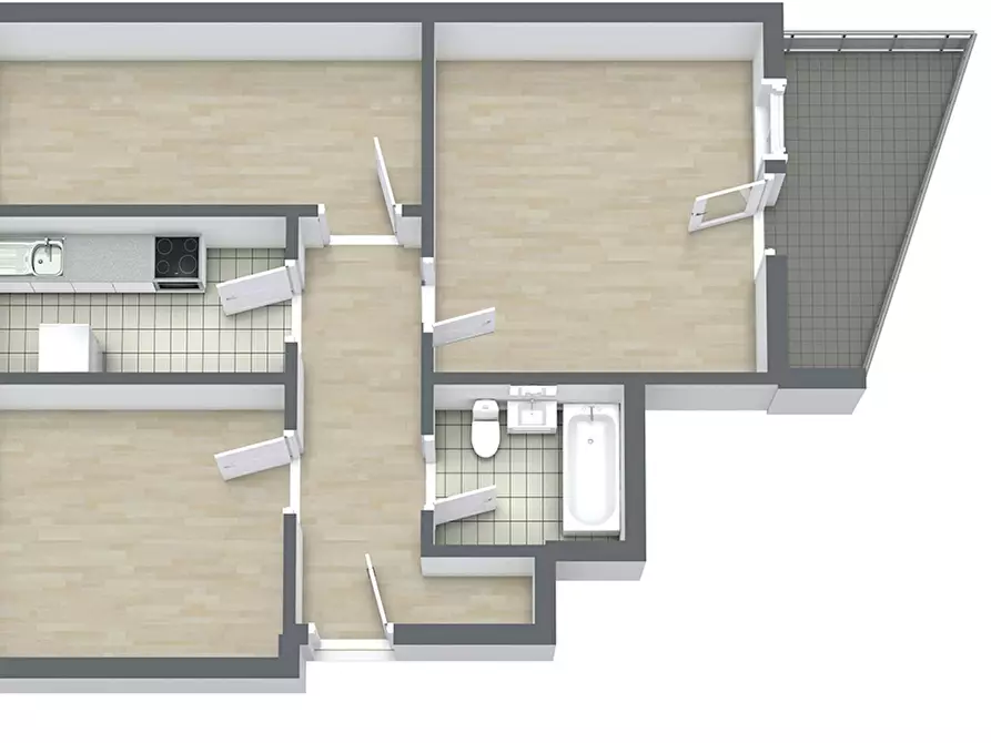 Immagine 9 di Camera in affitto  in Birkerstraße a München