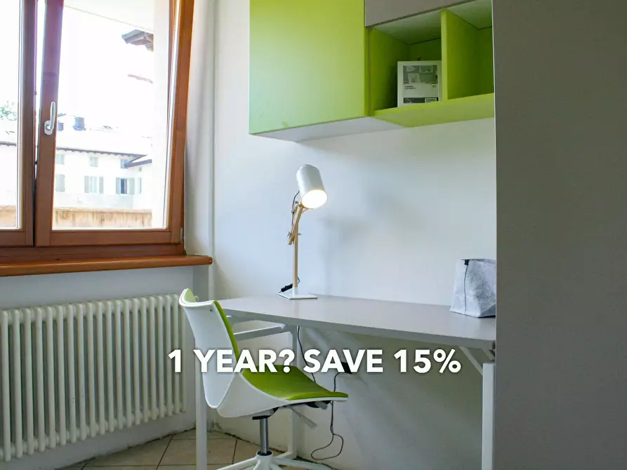 Immagine 1 di Camera in affitto  in Via Tomaso Gar a Trento