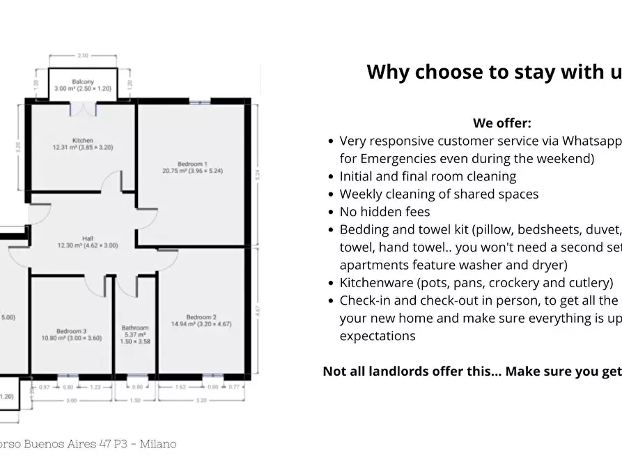 Immagine 7 di Camera in affitto  in Corso Buenos Aires a Milano