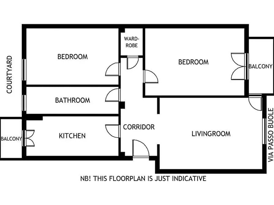 Immagine 6 di Appartamento in affitto  in Via Passo Buole a Milano
