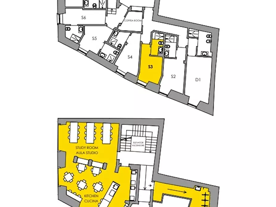 Immagine 6 di Camera in affitto  in Via San Giovanni a Trento