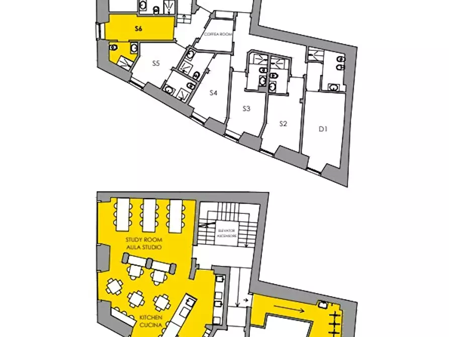 Immagine 6 di Camera in affitto  in Via San Giovanni a Trento