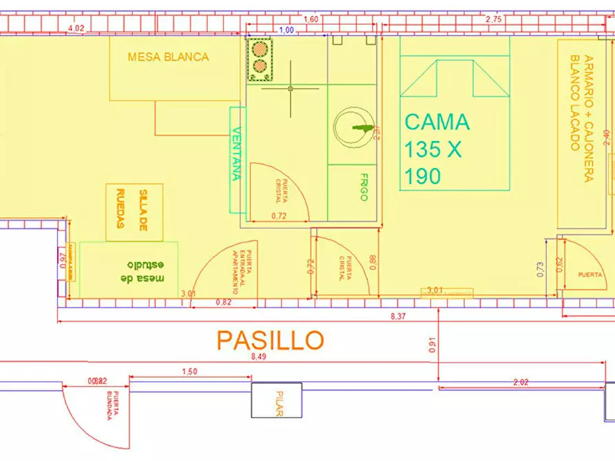 Immagine 10 di Appartamento in affitto  in Calle Los Arapiles a Salamanca