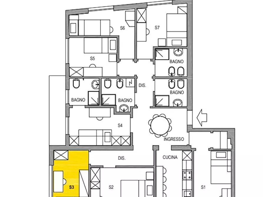 Immagine 5 di Camera in affitto  in Via Leonardo Emo Capodilista a Padova