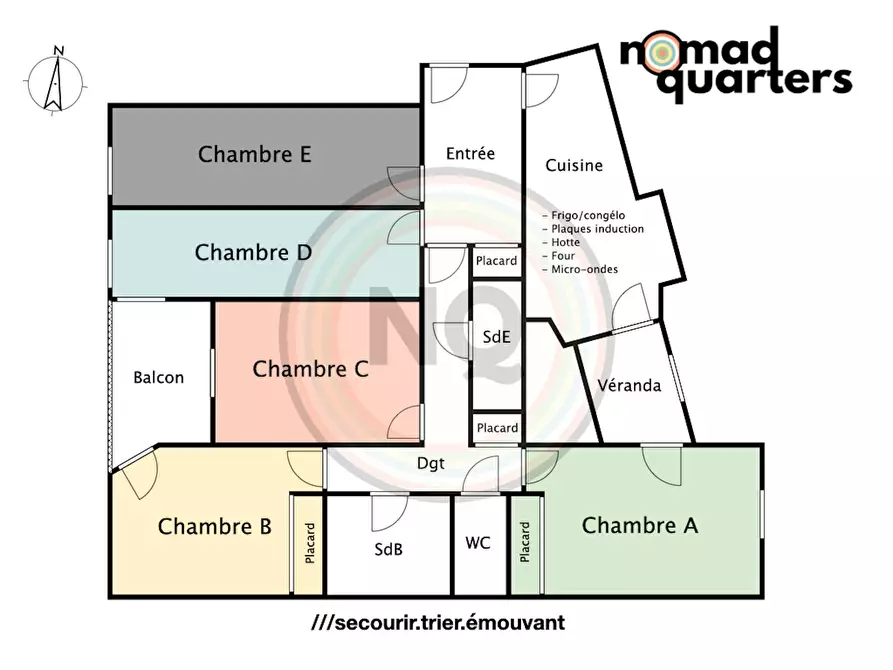 Immagine 7 di Camera in affitto  in Place de la Montagne du Goulet a Paris