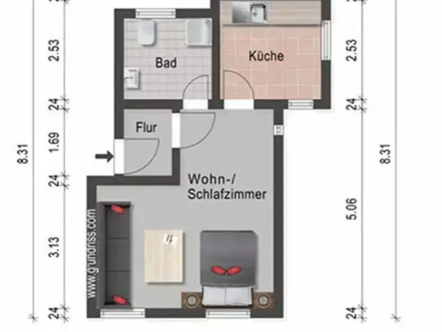 Immagine 8 di Appartamento in affitto  in Gärtnerstraße a Hamburg Hoheluft-West