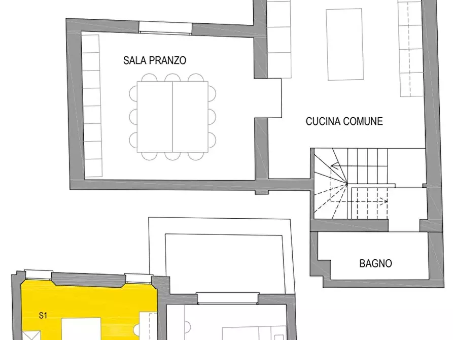 Immagine 7 di Camera in affitto  in Via Fondobanchetto a Ferrara