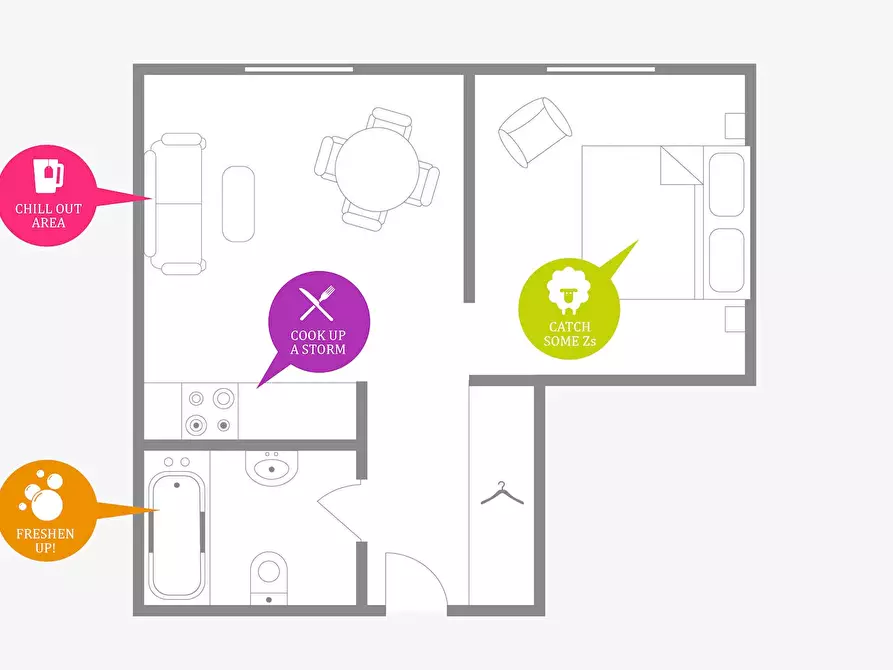 Immagine 10 di Appartamento in affitto  in Templeton Place a Kensington