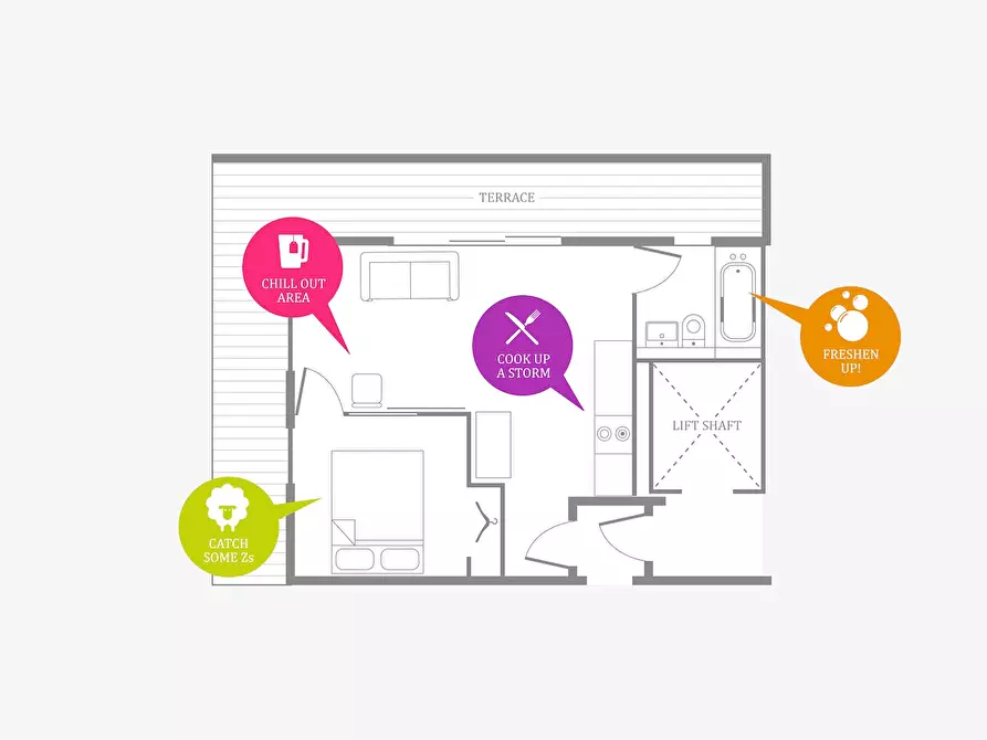 Immagine 10 di Appartamento in affitto  in Queen Square a Brighton