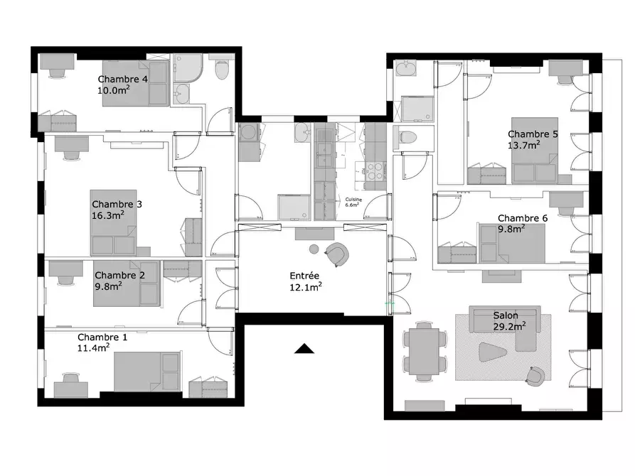 Immagine 7 di Camera in affitto  in Boulevard d'Athènes a Marseille