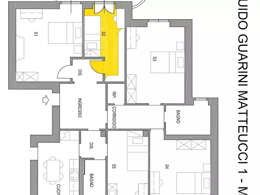 Immagine 9 di Camera in affitto  in Via Guido Guarini Matteucci a Milano