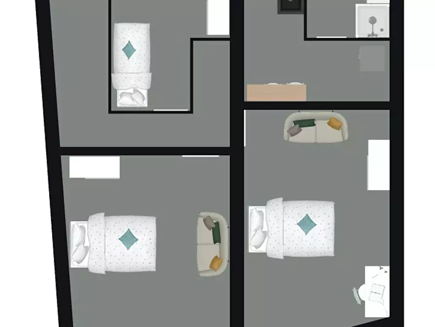 Immagine 2 di Camera in affitto  in Via in Selci a Roma