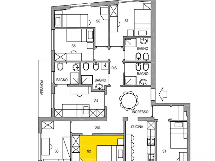 Immagine 6 di Camera in affitto  in Via Leonardo Emo Capodilista a Padova