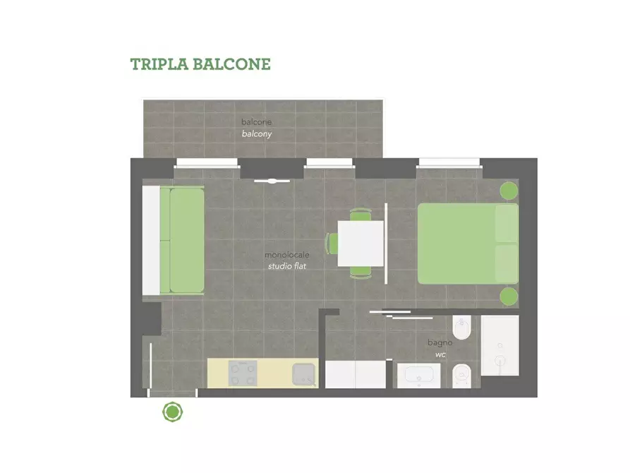 Immagine 5 di Appartamento in affitto  in Viale Cirene a Milano